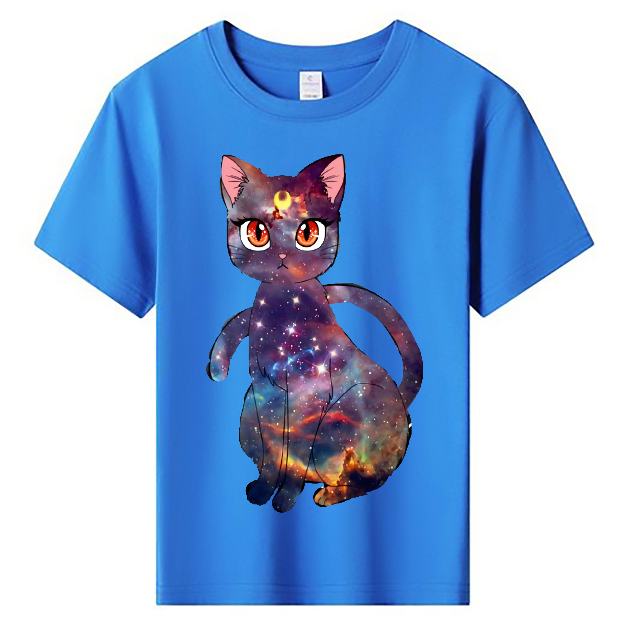 （画像用） 美少女戦士セーラームーン Sailor Moon 綿100％キッズTシャツ（フロントプリント）
